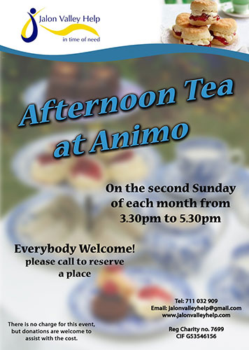 Afternoon Tea every second Sunday of the Month at Animo, Alcalali